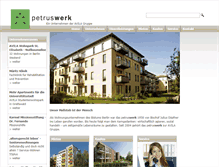 Tablet Screenshot of petruswerk.de